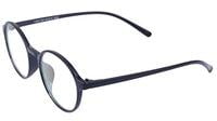 Unisex Round Thin Medium Spectacle Frame. Matte Black Color Frame.