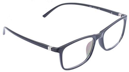Soigné Unisex Large Rectangular Specs Frame. Glossy Black Soigné Unisex Large Rectangular Specs Frame. Glossy Black