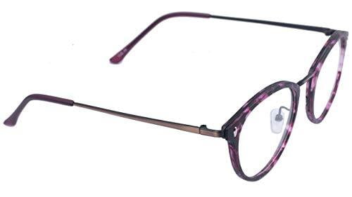 Soigné Unisex Large Round Spectacle. Matte Red & Black Soigné Unisex Large Round Spectacle. Matte Red & Black