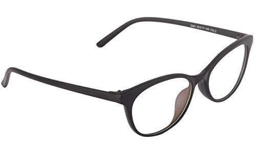 Female Cat Eye Specs Frame. Glossy Black Color Frame. Transparent ARC Lens. Female Cat Eye Specs Frame. Glossy Black Color Frame. Transparent ARC Lens.