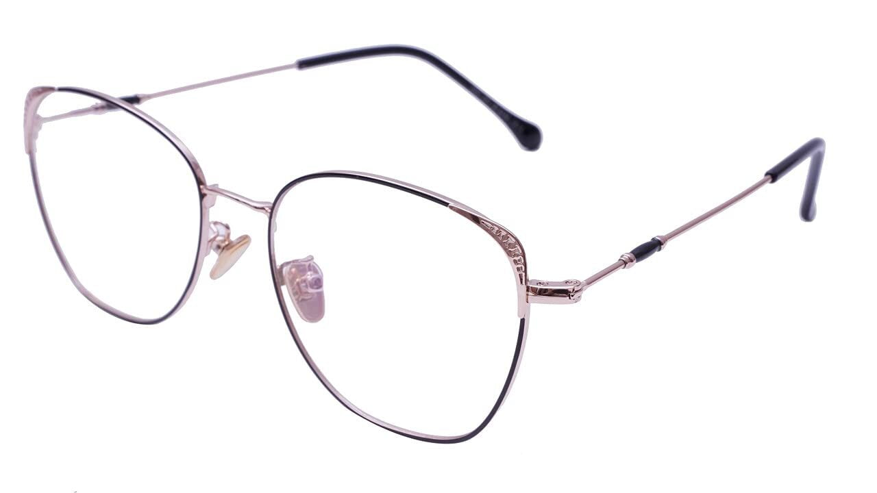Buy Rose Gold Female Square Spectacles Online at Soigné