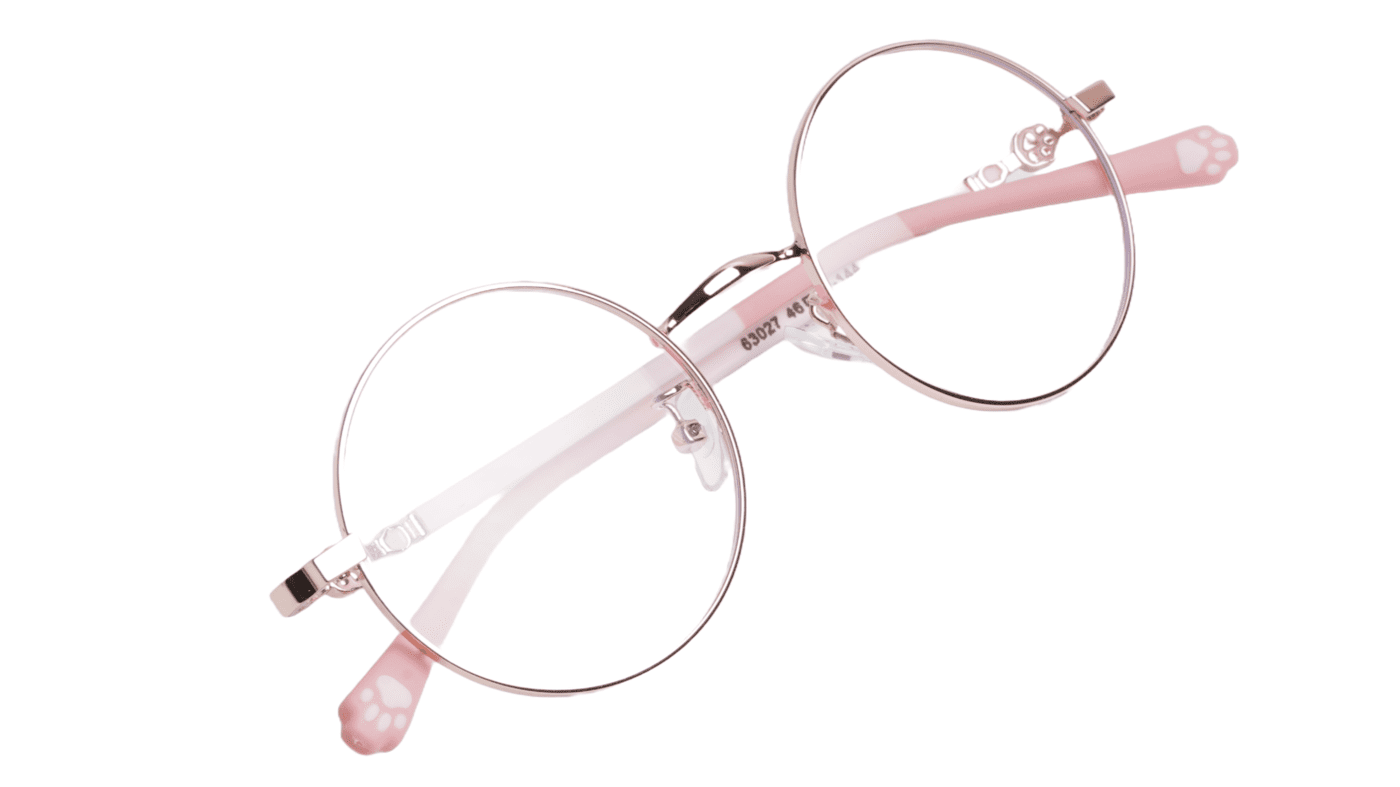 Soigné Kids Small Round Spectacle Frame.Pink&Gold.(4-9)Y-Girl Soigné Kids Small Round Spectacle Frame.Pink&Gold.(4-9)Y-Girl