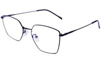 Unisex Pentagon Spectacle Frame. Black Color Frame. Transparent Color ARC Lens. Unisex Pentagon Spectacle Frame. Black Color Frame. Transparent Color ARC Lens.