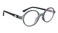 Baby Boys Round Spectacle Frame. Matte Grey Color Frame. AGE-(3-8Years)