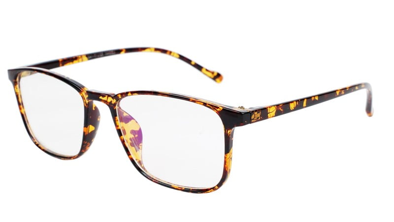Unisex Full Rim Large Rectangular Spectacle Frame. Leopard Frame Unisex Full Rim Large Rectangular Spectacle Frame. Leopard Frame