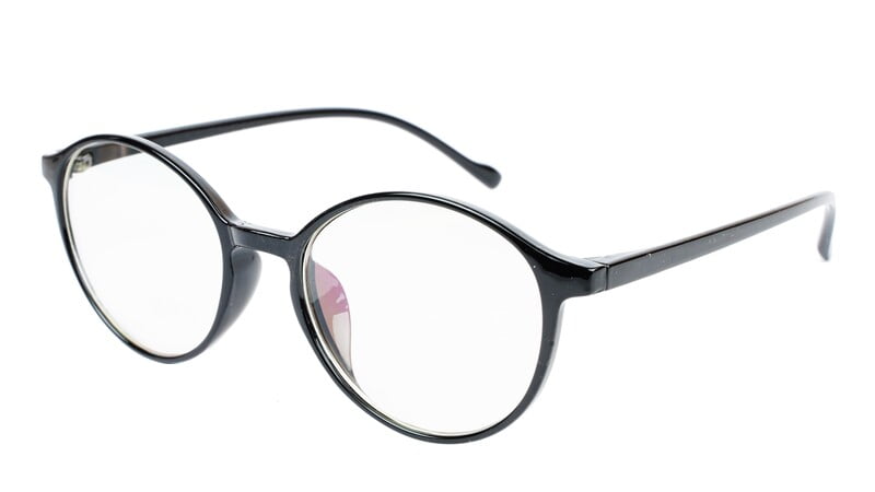 Unisex Medium Full Rim Round Spectacle Frame. Matte Black Frame Unisex Medium Full Rim Round Spectacle Frame. Matte Black Frame