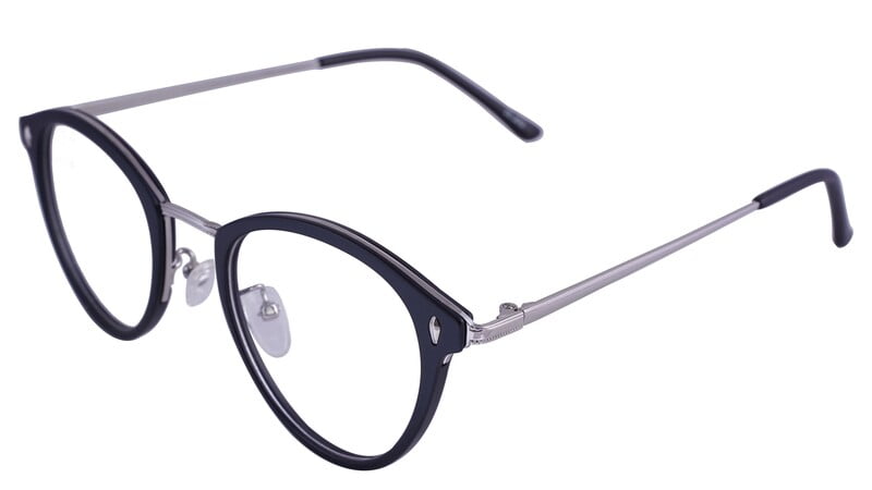 Round Large Spectacle Frame For Boys &Girls. Matte Black Color Rim. Round Large Spectacle Frame For Boys &Girls. Matte Black Color Rim.