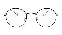 Unisex Round Spectacle Frame For Kids & Teens. Black Frame. Age-(12-15Yr)