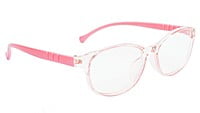 Rectangular Spectacle Frame For Girl Child. Pink Frame. Age-10-15Year