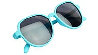 Unisex Kids Sunglasses. Blue Frame. Age-(8-13) Years