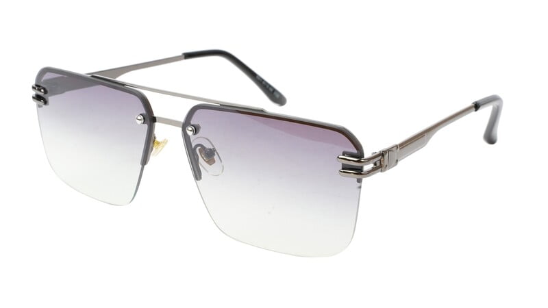 Half rimless sunglasses deals