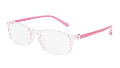 Rectangle Spectacle Frame For Girl Child. Pink Frame. Age-10-15Year