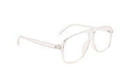 Soigné Unisex Aviator Spectacle Frame. Transparent Frame