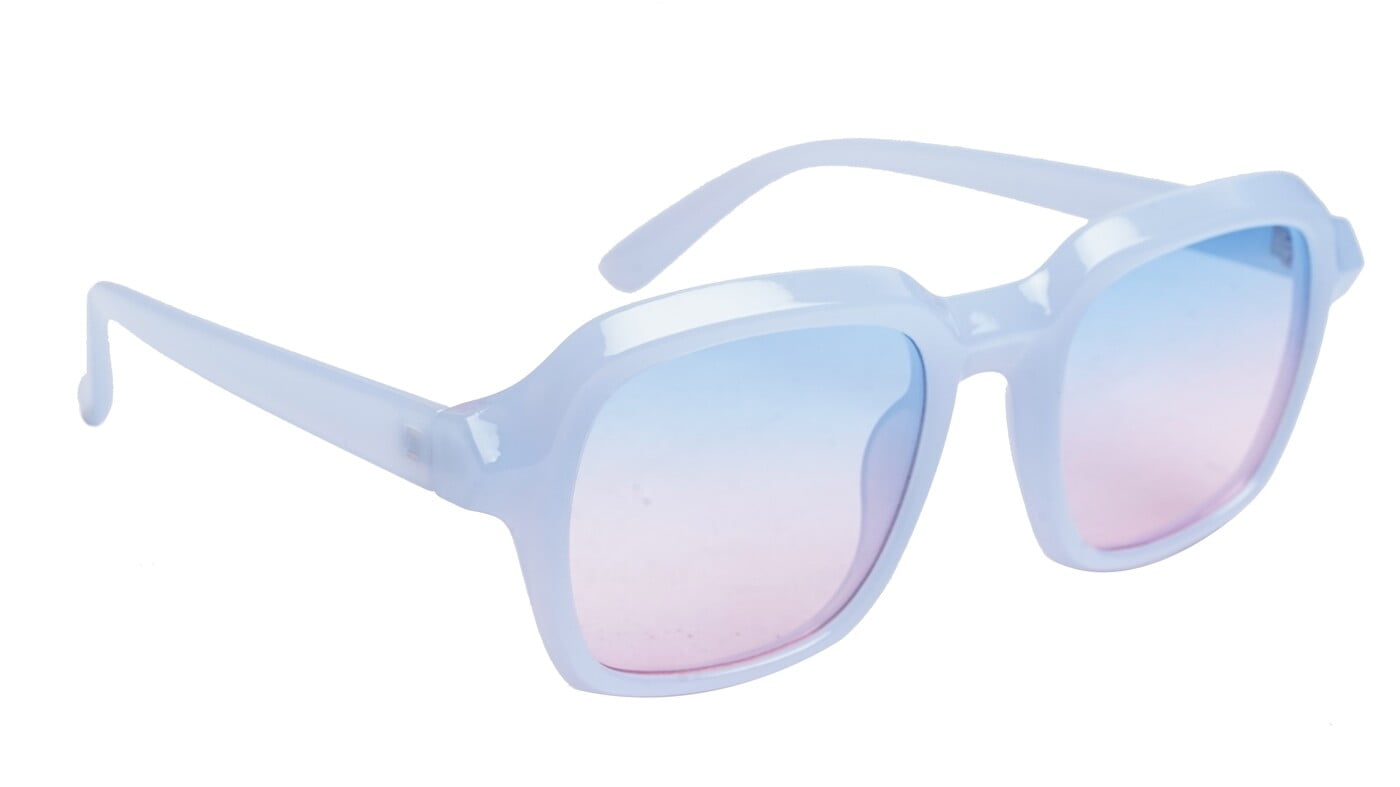 Soigné Female Large Square Sunglasses. Light Blue Soigné Female Large Square Sunglasses. Light Blue