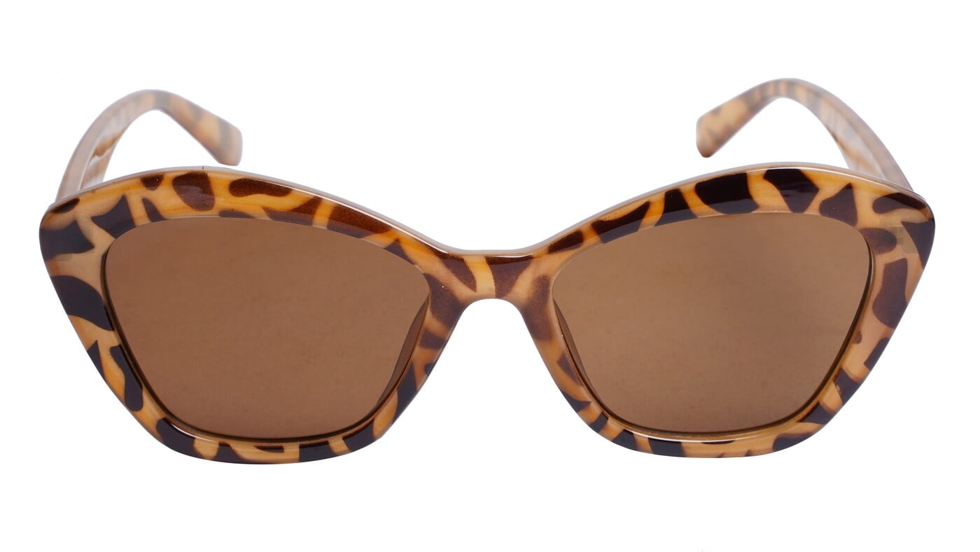 Soigné Female Oversized Cat Eye Sunglasses.Leopard Print Frame Soigné Female Oversized Cat Eye Sunglasses.Leopard Print Frame