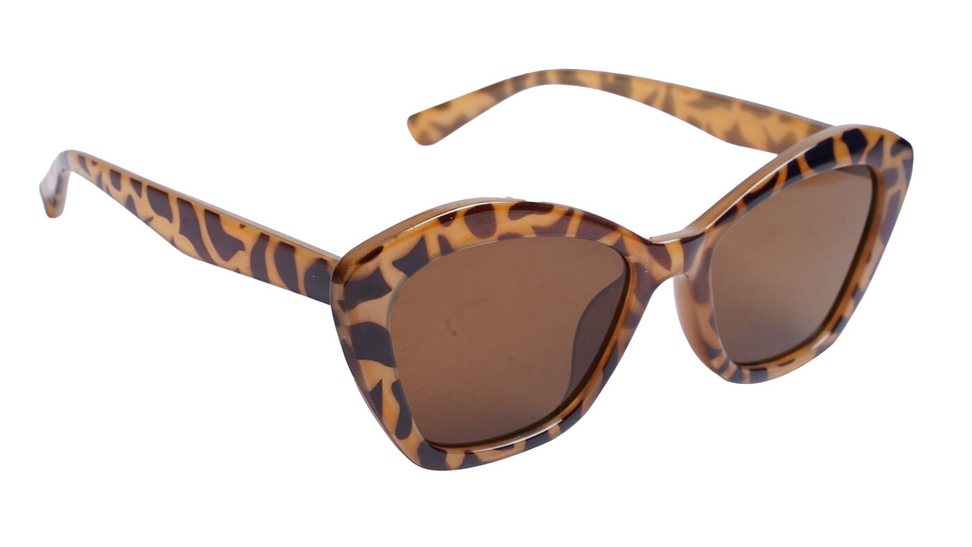 Soigné Female Oversized Cat Eye Sunglasses.Leopard Print Frame Soigné Female Oversized Cat Eye Sunglasses.Leopard Print Frame