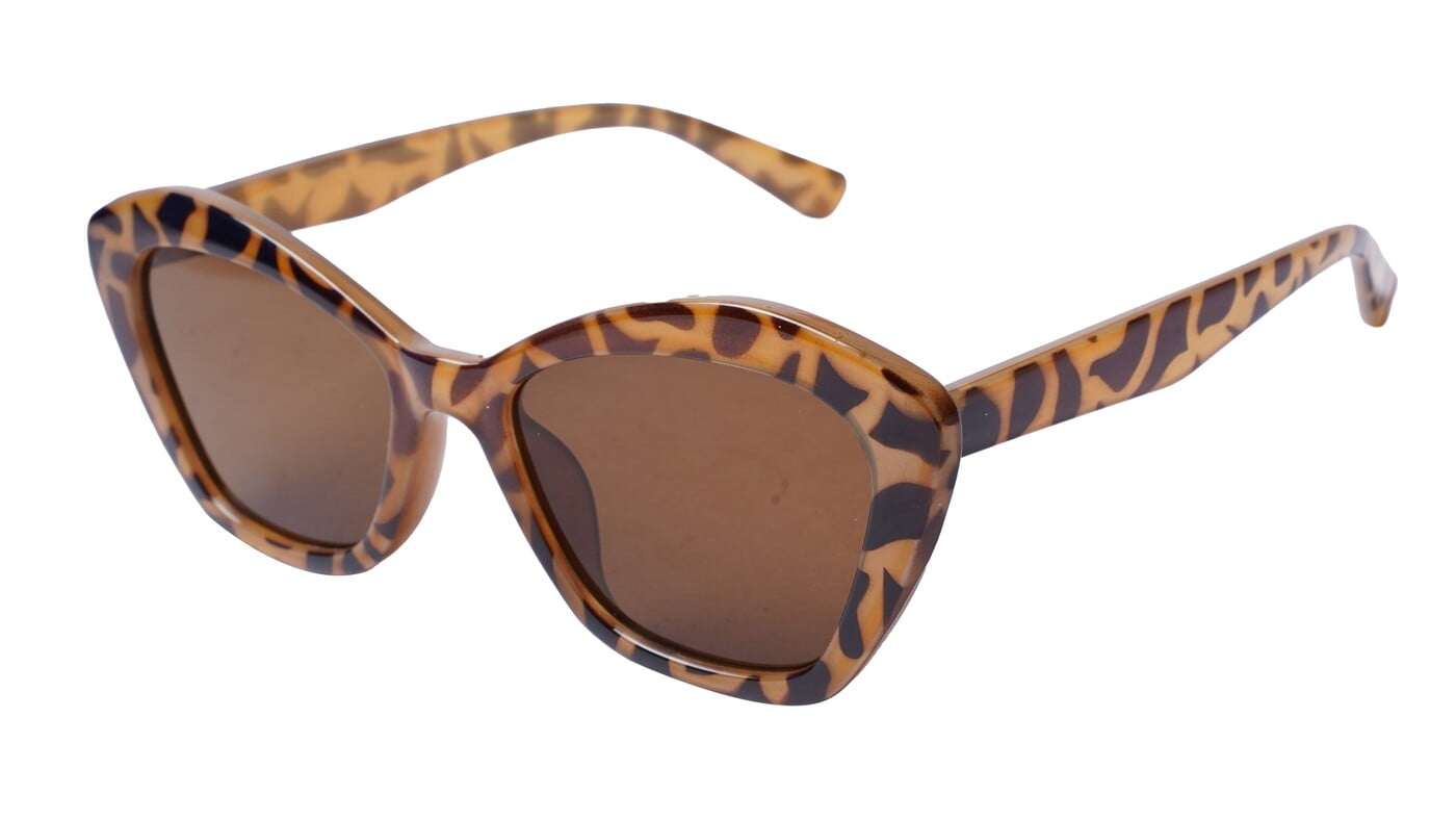 Soigné Female Oversized Cat Eye Sunglasses.Leopard Print Frame Soigné Female Oversized Cat Eye Sunglasses.Leopard Print Frame