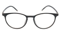 Unisex Round Spectacle Frame. Black &Brown Color Frame. Size-MEDIUM.