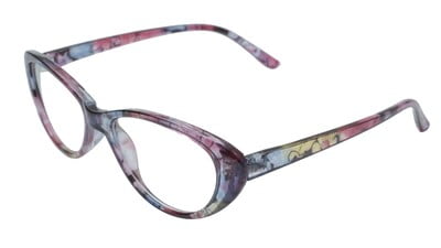 Cat Eye Spectacle Frame For Baby Girl. Multi Color Frame. AGE-(3-8Years).