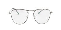 Unisex Aviator Spectacle Frame. Silver& Black Metal Frame