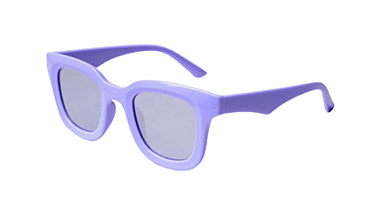 Soigné Female Medium Square Sunglasses.Purple Color
