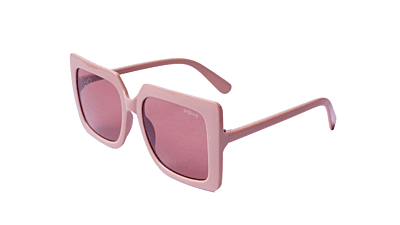 Soigné Female Oversized Square Sunglasses.Brown