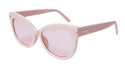 Soigné Female Oversized Sunglasses.Pink Color