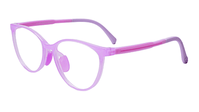 Soigné Kids Small Cateye Spectacle Frame.Pink(7-12)Y-Girl