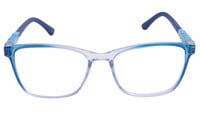 Rectangular Spectacle Frame For Baby Boys. Light Blue Color Rim. Size-SMALL.AGE Group-(3-8Years).
