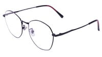 Unisex Pentagon Spectacle Frame. Black Color Frame. Size-MEDIUM. Unisex Pentagon Spectacle Frame. Black Color Frame. Size-MEDIUM.