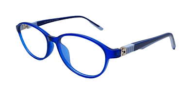 Soigné Kids&Teens Oval Spectacle Frame.Blue.(10-14)Y-Unisex