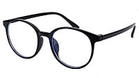 Unisex Round Spectacle Frame For Kids & Teens. Black Frame. Age-(12-15Yrs)