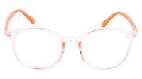 Unisex Round Spectacle Frame For Kids & Teens. Transparent Rim. Age-(12-15Yrs)