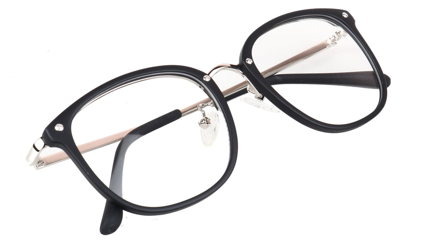 Oversized deals black eyeglasses